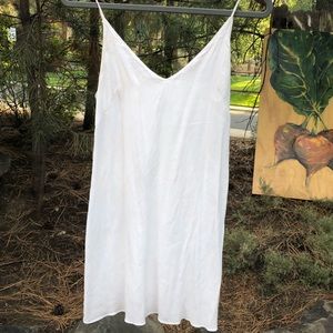 Aritzia white dress
